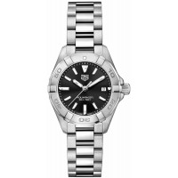 Tag Heuer Aquaracer 27mm Black Dial Steel Women's Watch WBD1410-BA0741